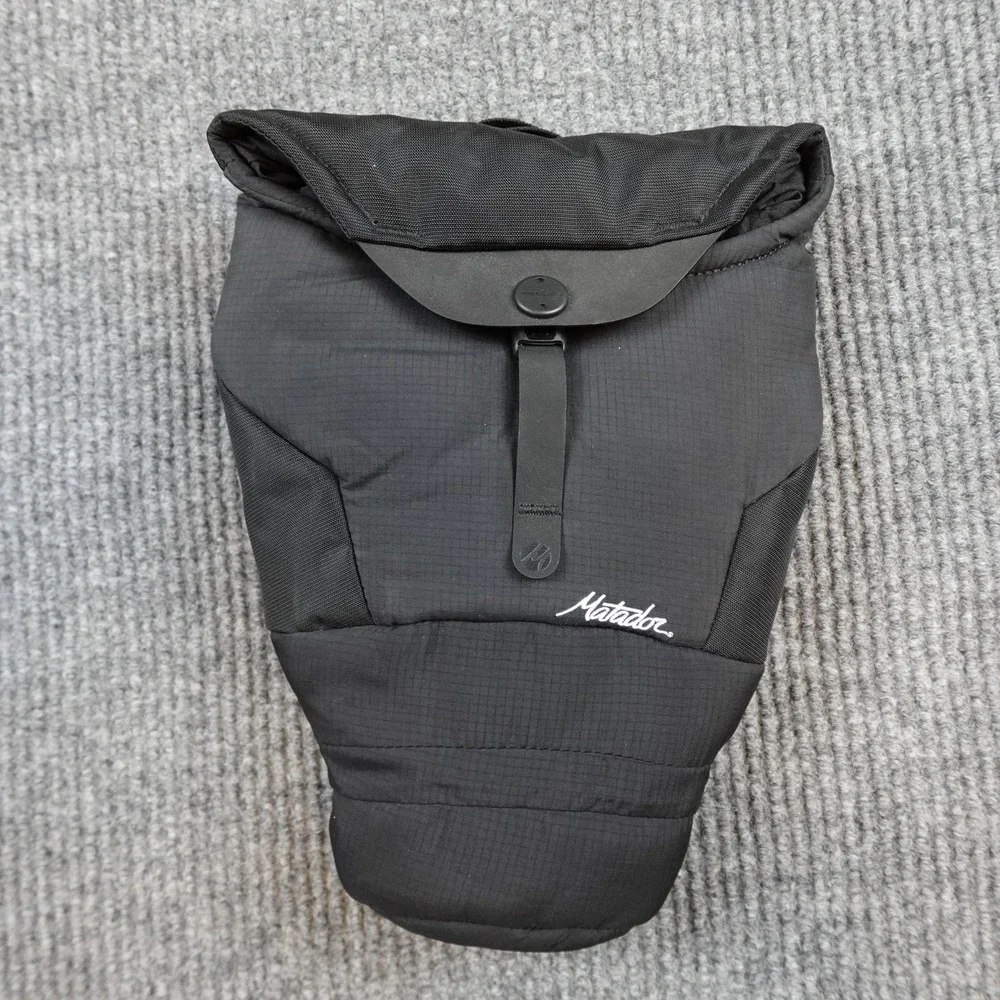 Matador Padded Camera Soft Case Black Nylon Protective Bag Clip Closure
